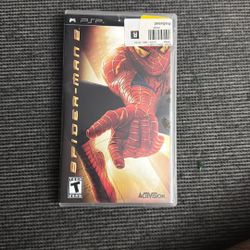 PSP Spiderman 2 Game Case 