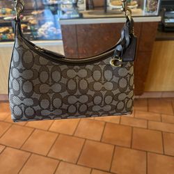 coach Juliet 25 Jacquard Hand Bag. 