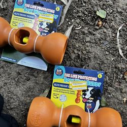 2 Large Safety Chewing Devices For dogs 69$ Retail Value For Only 20$ For Both 