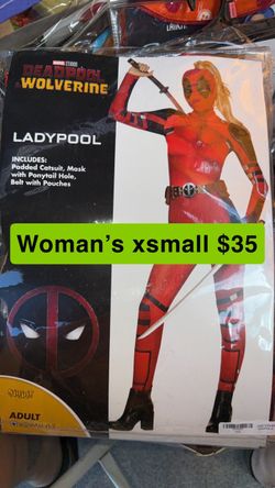 Marvel Ladypool Halloween Costume Women's XS