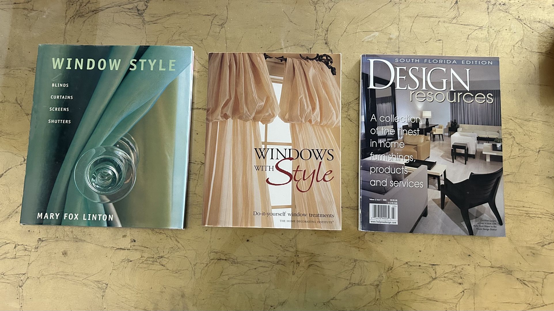 Window Design Books for $5 Each Book