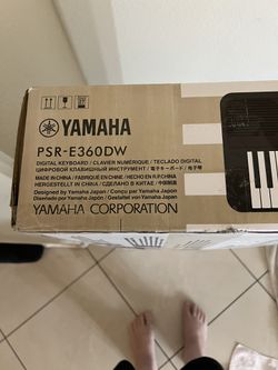 Brand New Yamaha PSR EDW Electric Keyboard Never Used for Sale
