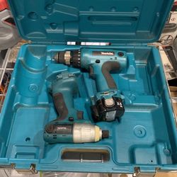 Makita 12v Cordless Drill & Impact