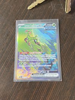 Iron Leaves Secret Rare Pokemon Card
