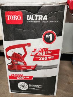 Electric Blower + Vacume + Mulcher