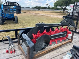 Mini-Skid Steer Trencher