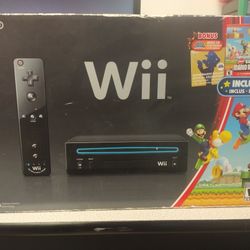 CIB Black Nintendo Wii