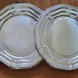Set Of 5 Large Plastic Catering Serving Trays