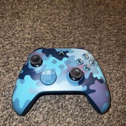 Blue Camo Xbox Wireless Controller 
