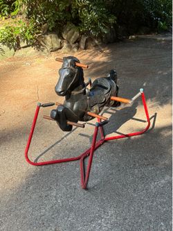 Vintage Wonder Horse Spring Rocking Horse