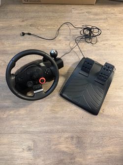 Logitech GT Racing Wheel & Pedals (Like New) – PC/XBOX/Playstation – $150