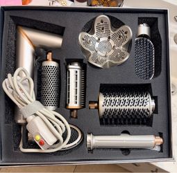 UKLISS 8-in-1 Air Styler & Hair Dryer Brush Gift Set with Storage Case Gift-ready 8-in-1 Styler for Drying, Curls, Blowout
