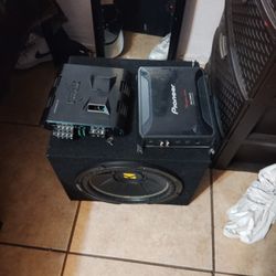 12-in Subwoofer Into Amplifiers