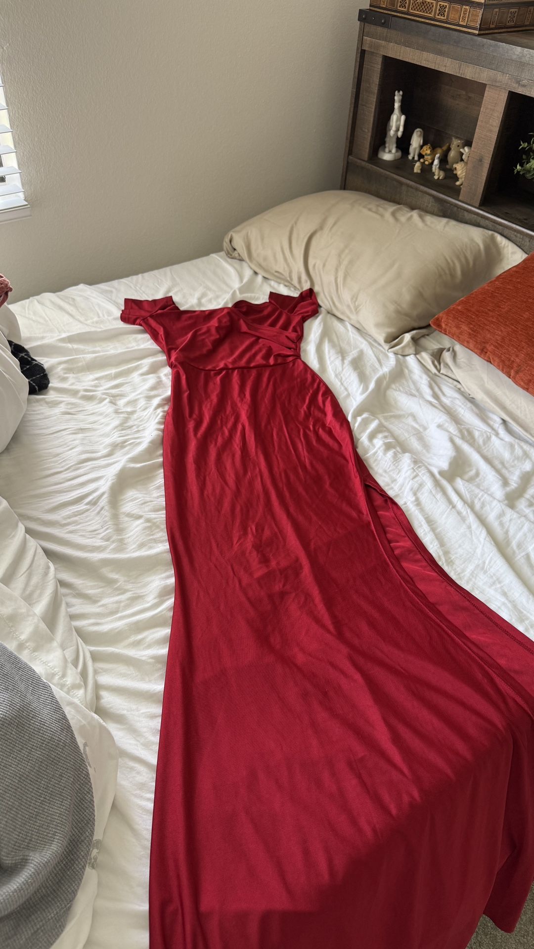 Long Red Dress