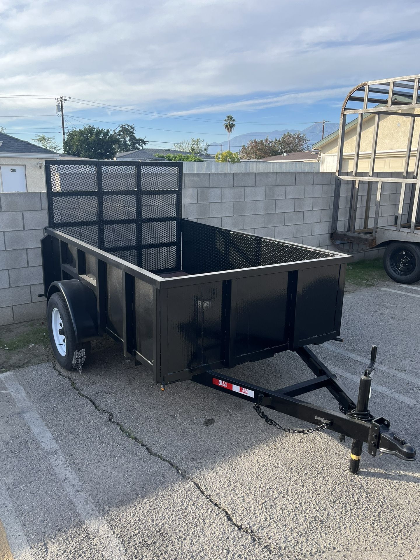 Utility Trailer 5x8x2 Diamond Plate 