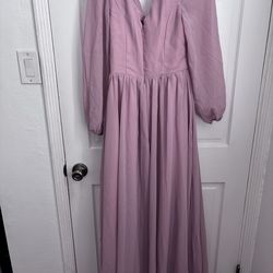 Light pink dress size 4
