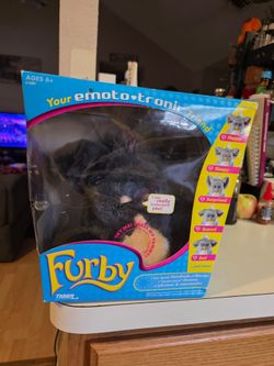 2005 Fiesta Emoto-Tronic Furby Open Box + Manual WORKS (Supports Rescue Reptiles!)