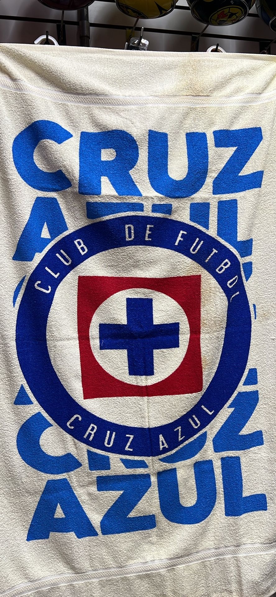 Tualla Del Cruz Azul.