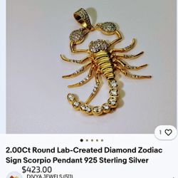 Gold Scorpion