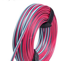 Nicelux 80 Ft  3 Pin LED Extension Wire 20 AWG,for WS2812B WS2811 Addres