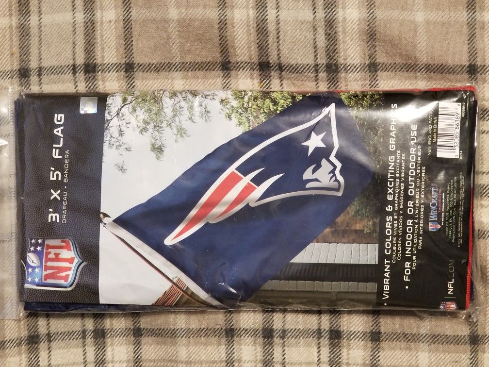 New England Patriots flag $28ea.