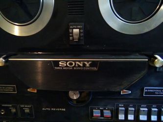 Sony Reel To Reel Tape Recorder Three Motor Servo Control TC 730