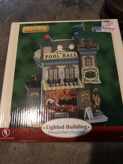 LEMAX village collection lighted ceramic building