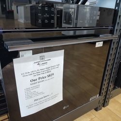 $829(MSRP$2199, Save $620) LG Electric Wall Oven With Air Fryer and Steam Clean 