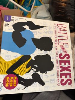 BATTLE SEXES ADULT GAME 4 PEOPLE OR MORE TO PLAY NIB