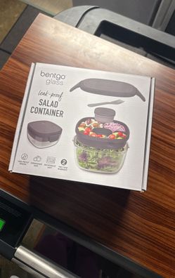 Bentgo Glass Salad Container – Grey