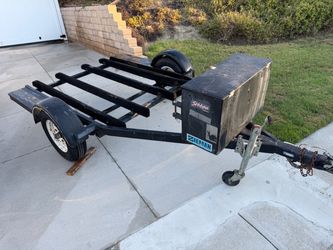 Zieman double stand up jetski trailer