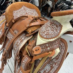 Monturas charras para caballos 🐎 100% piel  De la mejor calidad