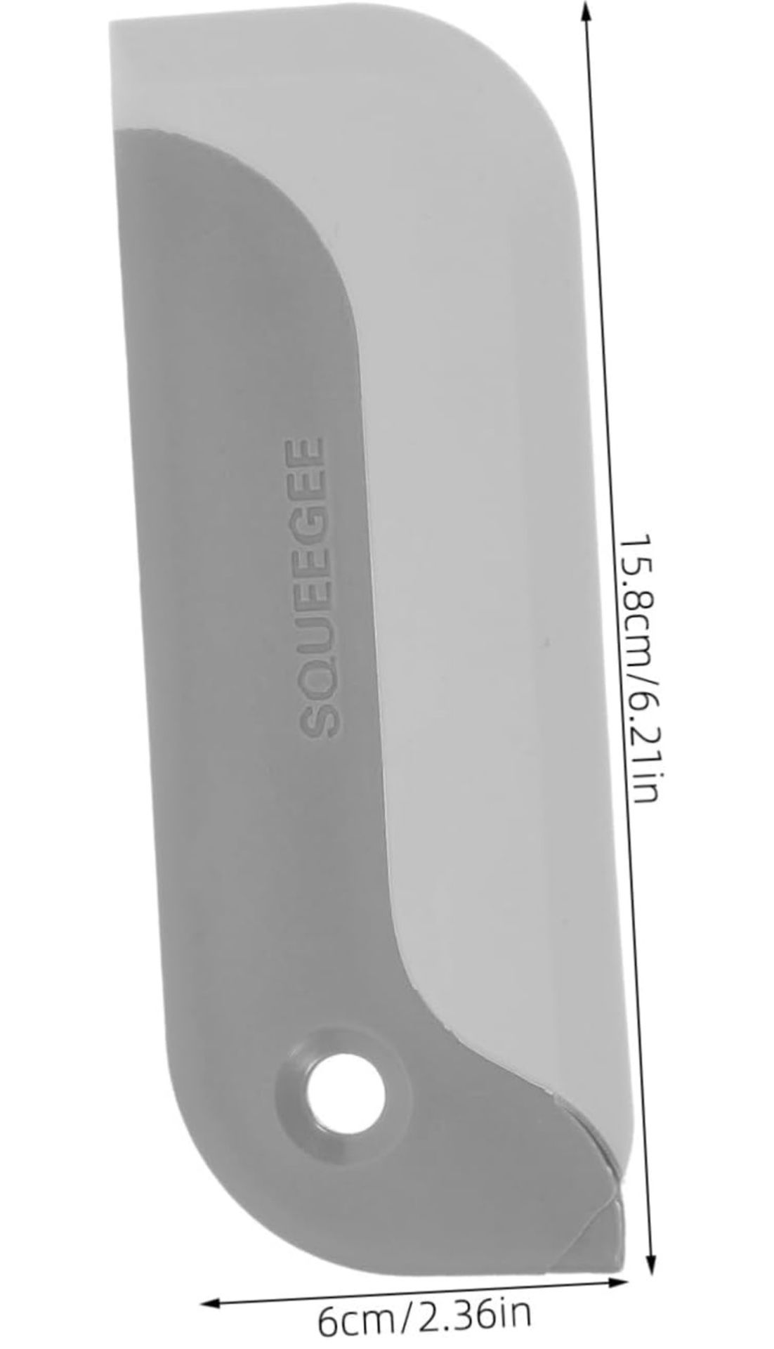 2 Pack Small Shower Squeegee for Glass Window Cleaning Tool Durable Squeegee for Bathroom Mirror and Kitchen