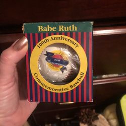 Babe Ruth 100th Anniversary Baseball With COA 