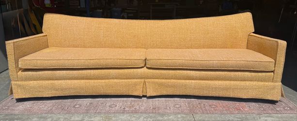 1960’s, 8 Foot Long, Pagoda Sofa
