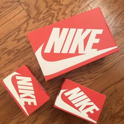 3pc Nike Empty Shoe Empty Boxes