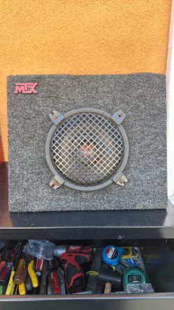 Vtg MTX Road Thunder 8" Subwoofer Sub Truck Box