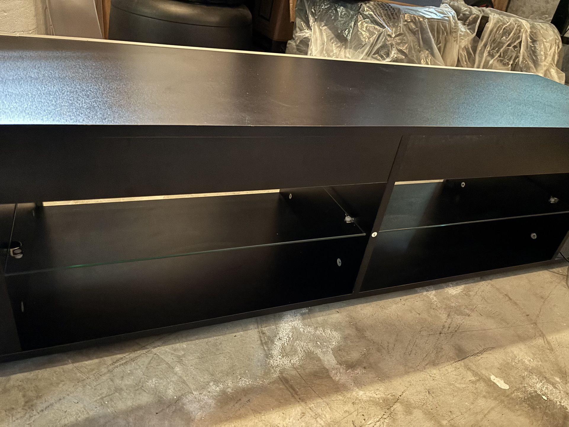 Tv Stand With Lights And Remote 