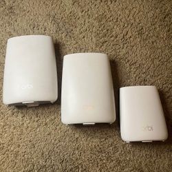 Netgear Orbi Mesh Router (RBR50v2) w/ 2 Satellites (RBS50v2) & (RBS50) Home Wifi System
