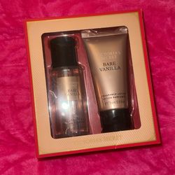 Victoria Secret Bare Vanilla Lotion Set 