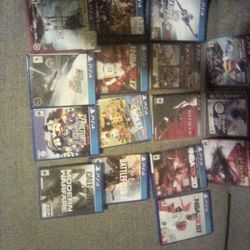 PS3 And PS4 Games 