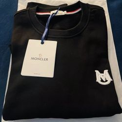 MONCLER  Lettering Logo Sweatshirt L New