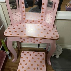 Pink Vanity set (For kids)