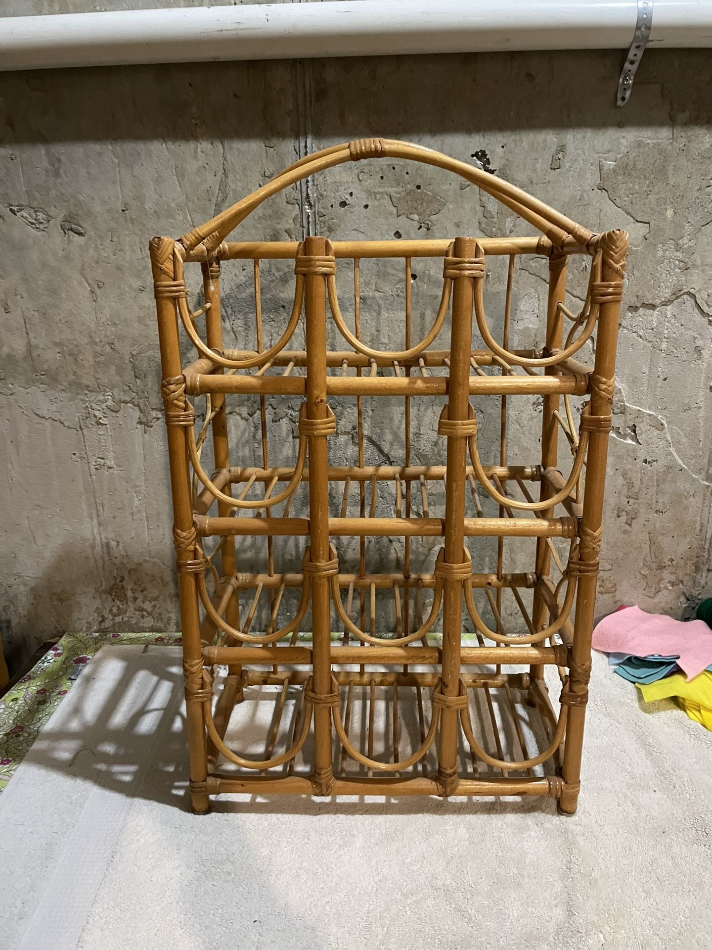 Bamboo Wine Rack