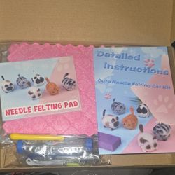 Cute Cat Felting Kit