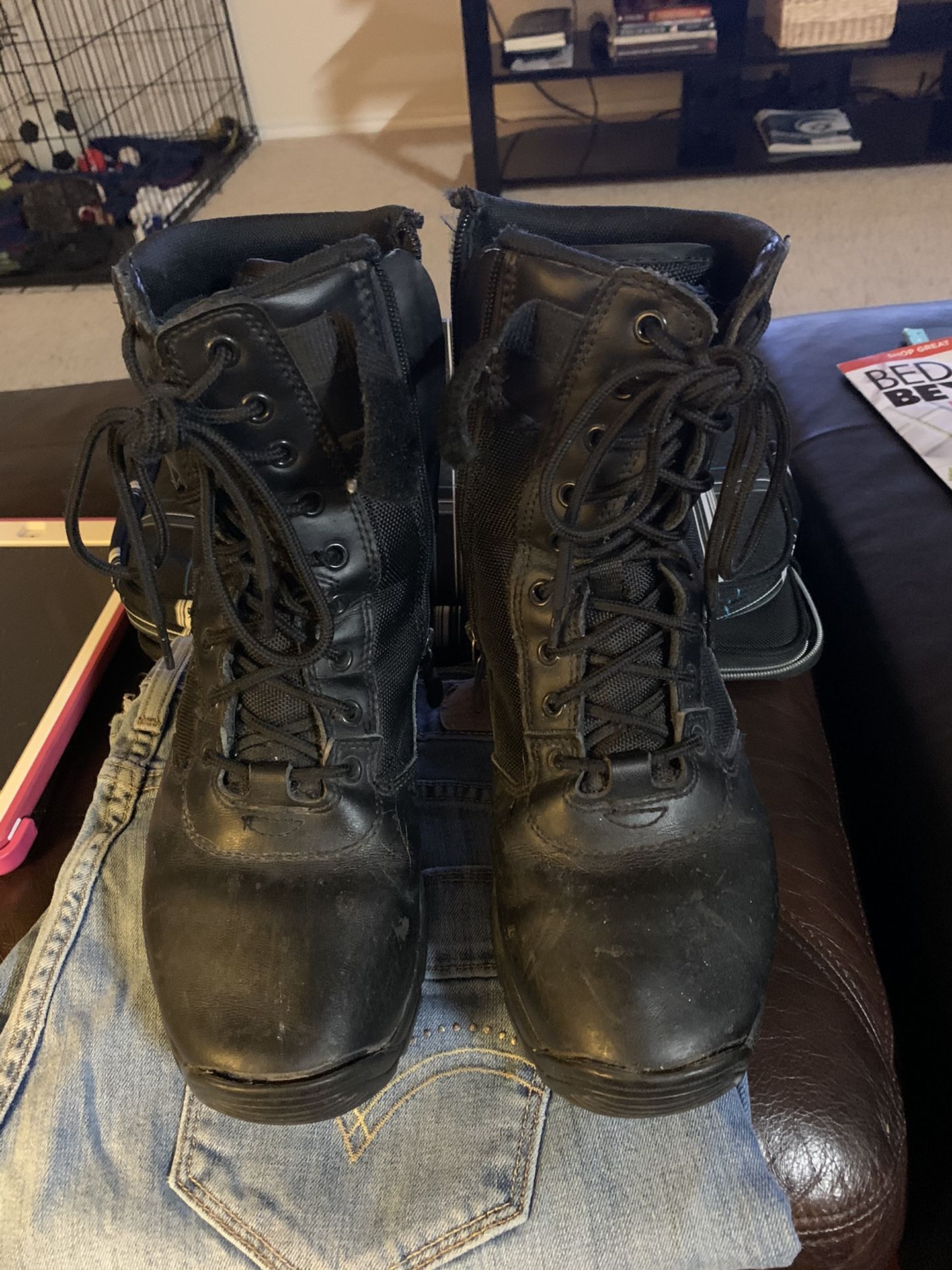 Men’s size 7.5 “Interceptor” work boots