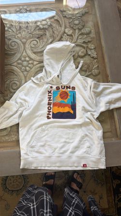Phoenix Suns NBA Graphic Hoodie White