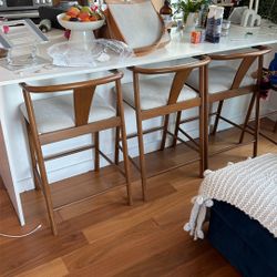 4 Counter Stools - Article Retails For $1200