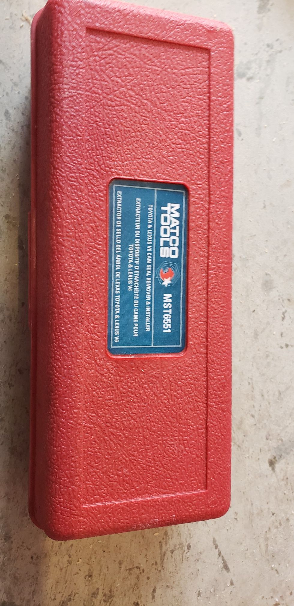 Matco MST6551 Toyota and Lexus Cam seal remover and installer