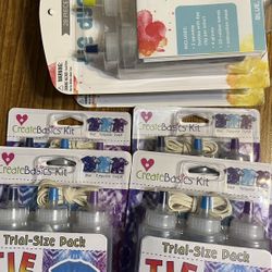 Lot Of 6 Tie Dye Kits